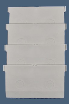 Chainless Vertical Blind Fabric Bottom Weight