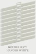 Vertical Blind Hangers - WHITE, BLACK, GREY. CLEAR
