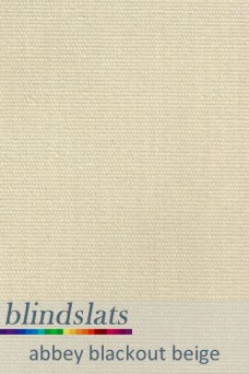 Abbey Blackout Beige 89mm Replacement Slats