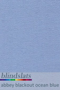 Abbey Blackout Ocean Blue 89mm Replacement Slats