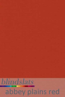 Abbey Plains Red 89mm Replacement Slats