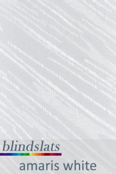 Amaris White 89mm Replacement Slats