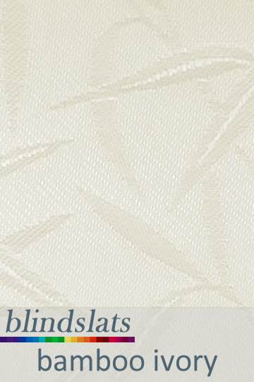 Bamboo Ivory 89mm Replacement Slats Bamboo Ivory 89mm Replacement Slats