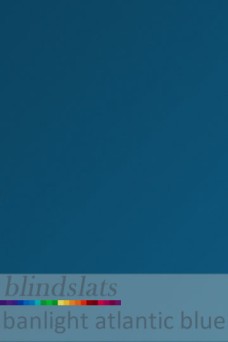 Banlight Atlantic Blue 127mm Replacement Slats
