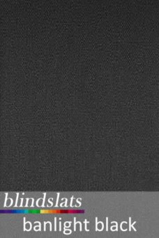Banlight Black 127mm Replacement Slats