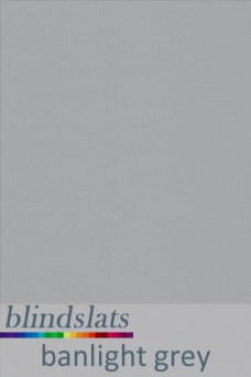 Banlight Grey 127mm Replacement Slats