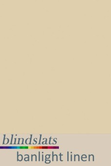 Banlight Linen 127mm Replacement Slats
