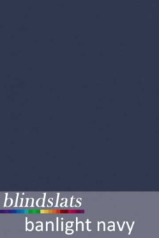 Banlight Navy 127mm Replacement Slats