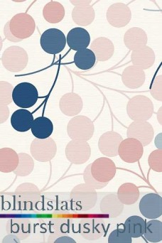 Burst Dusky Pink 89mm Replacement Slats