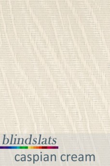 Caspian Cream 89mm Replacement Slats