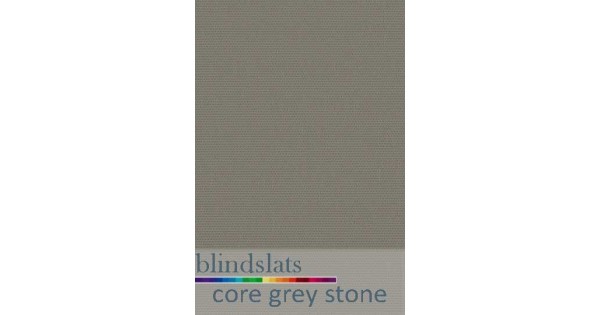 Core Grey Stone 89mm Replacement Vertical Blind Slats