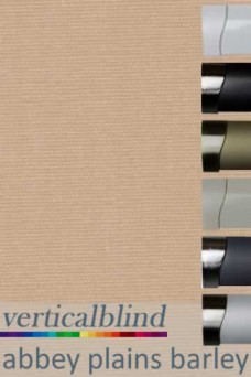 Abbey Plains Barley Complete Vertical Blind