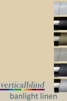 Banlight Linen Complete Vertical Blind