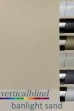 Banlight Sand Complete Vertical Blind