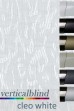 Cleo White Complete Vertical Blind