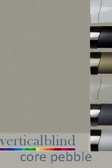 Core Pebble Complete Vertical Blind Core Pebble Complete Vertical Blind