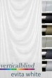 Evita White Complete Vertical Blind Evita White Complete Vertical Blind