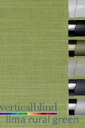 Lima Rural Green Complete Vertical Blind Lima Rural Green Complete Vertical Blind