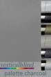 Palette Charcoal Complete Vertical Blind