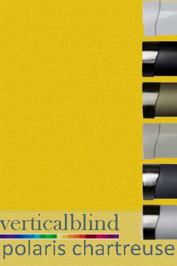 Polaris Chartreuse Complete Vertical Blind Polaris Chartreuse Complete Vertical Blind