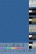 Polaris Royal Blue Complete Vertical Blind