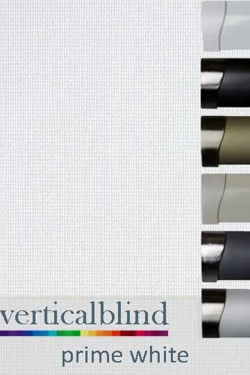 Prime White Complete Vertical Blind Prime White Complete Vertical Blind